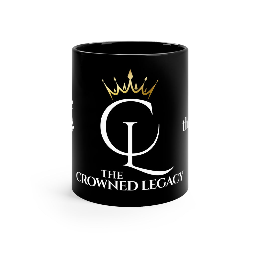 Black Coffee Mug, 11oz